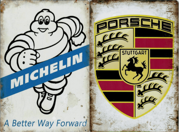 Michelin and Porsche